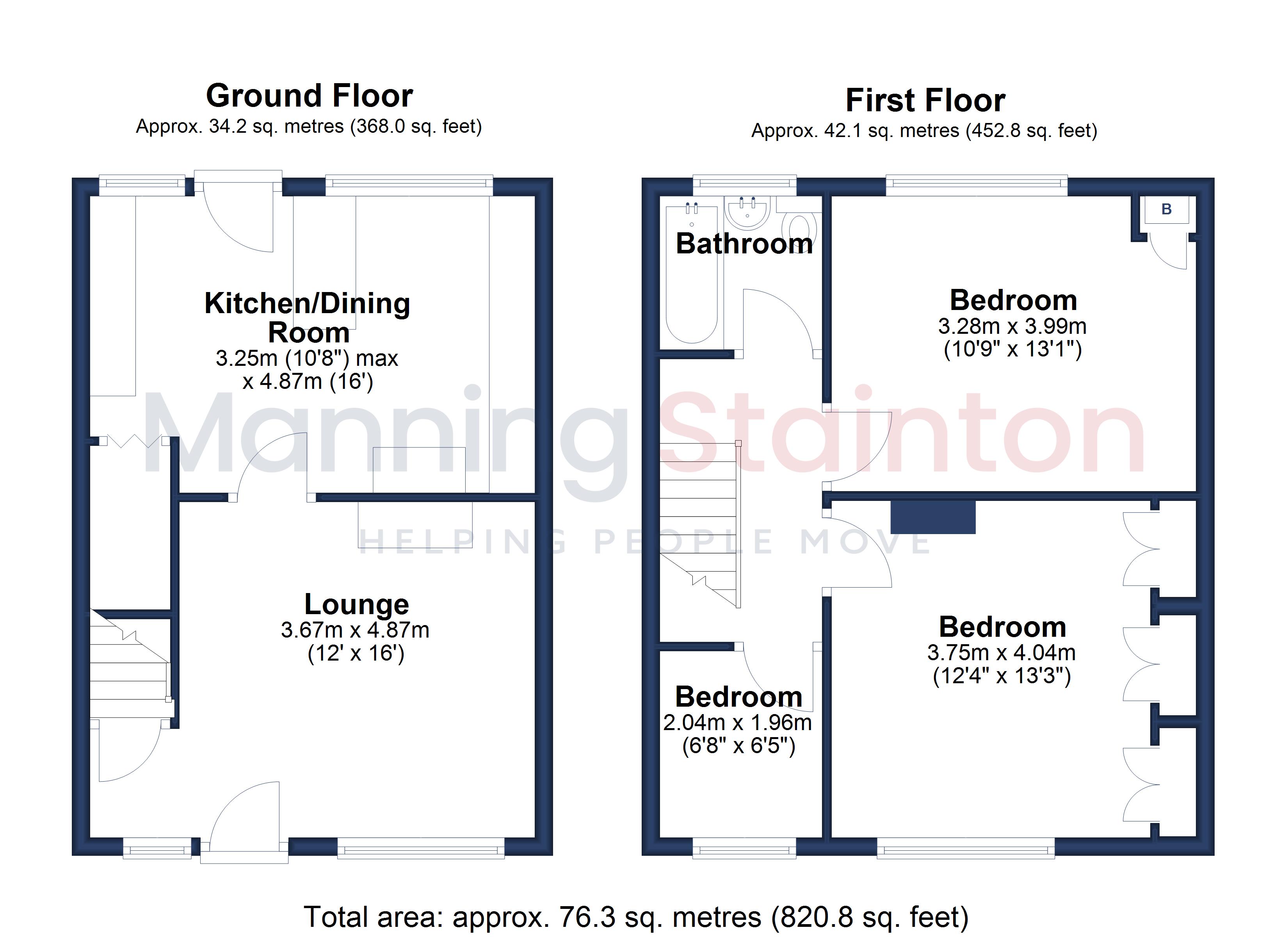 8, Kellett Walk, West Yorkshire floorplan