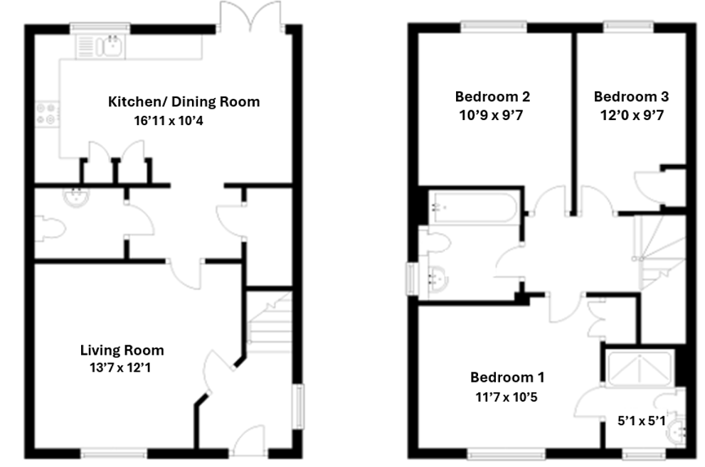 29 Tyler Road, Staplehurst floorplan