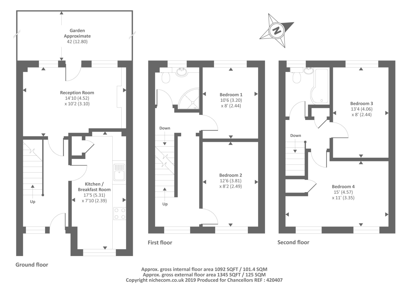 4 Bedrooms Terraced house to rent in Bellingdon Road, Chesham HP5