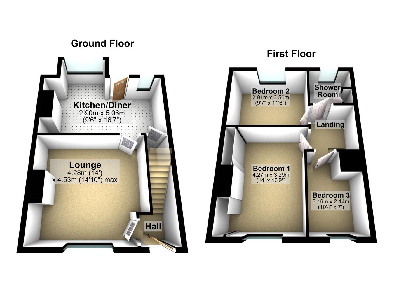 18, West Avenue, Holmfirth floorplan