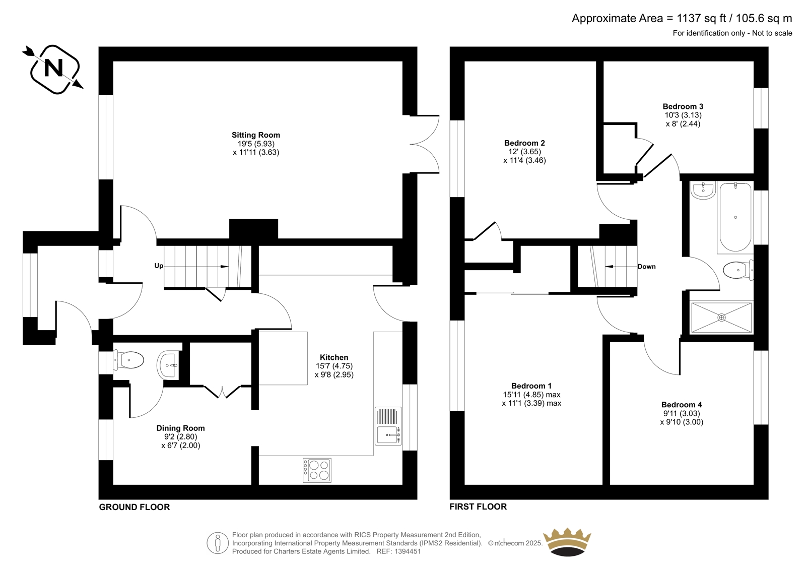 4A,, Fort Road, Hampshire floorplan