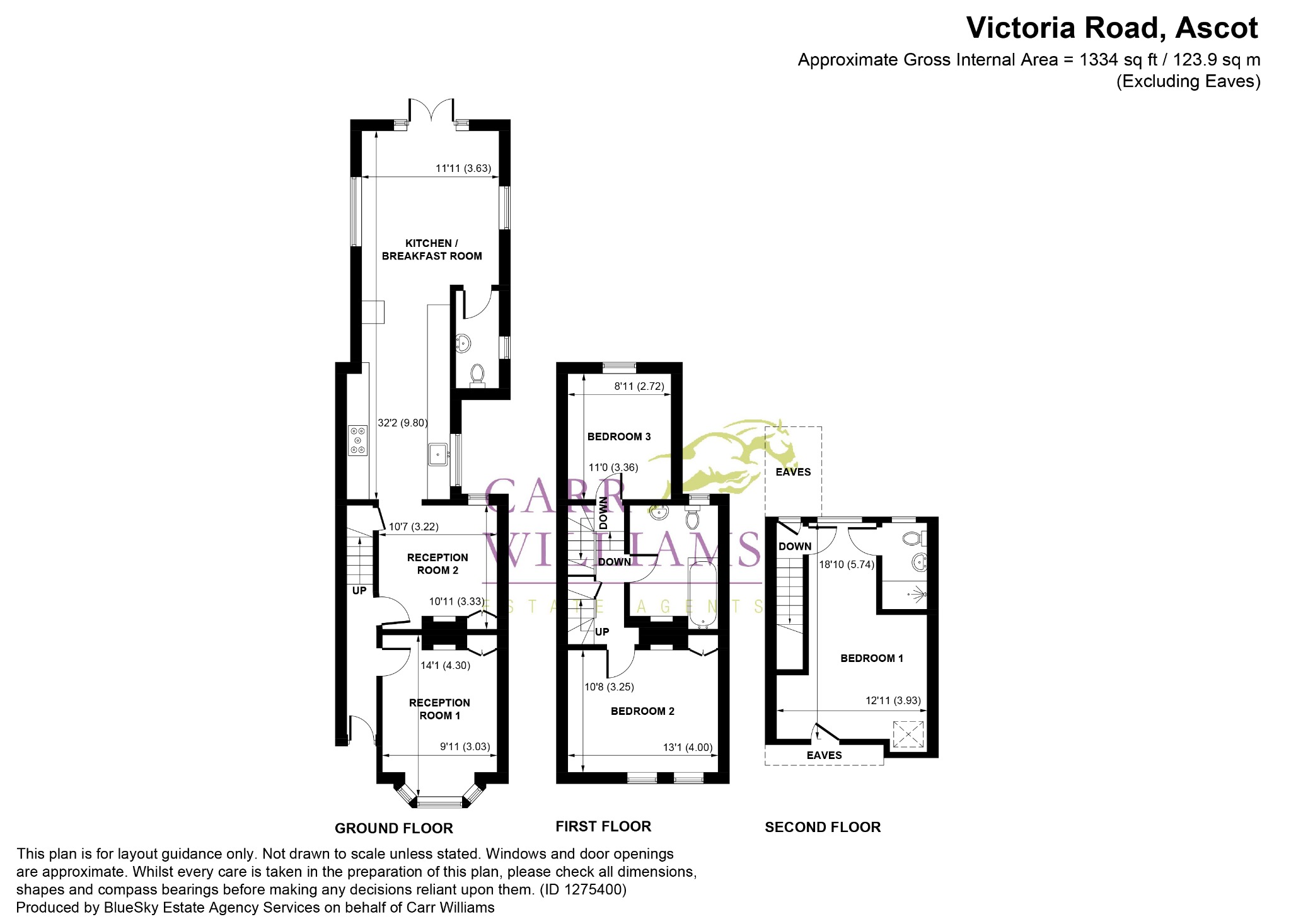 75 Victoria Road, Ascot floorplan