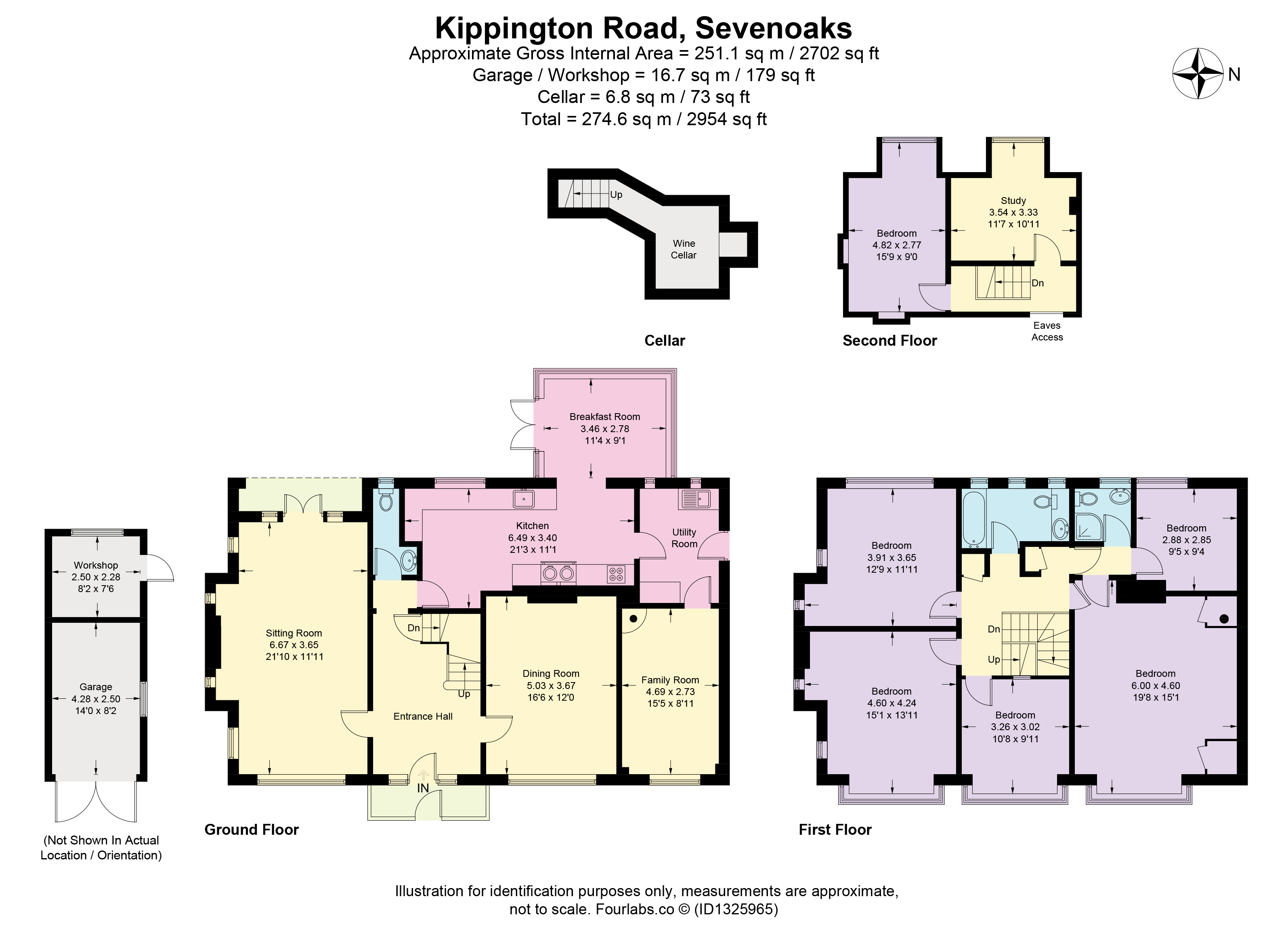 44, Kippington Road, Sevenoaks floorplan
