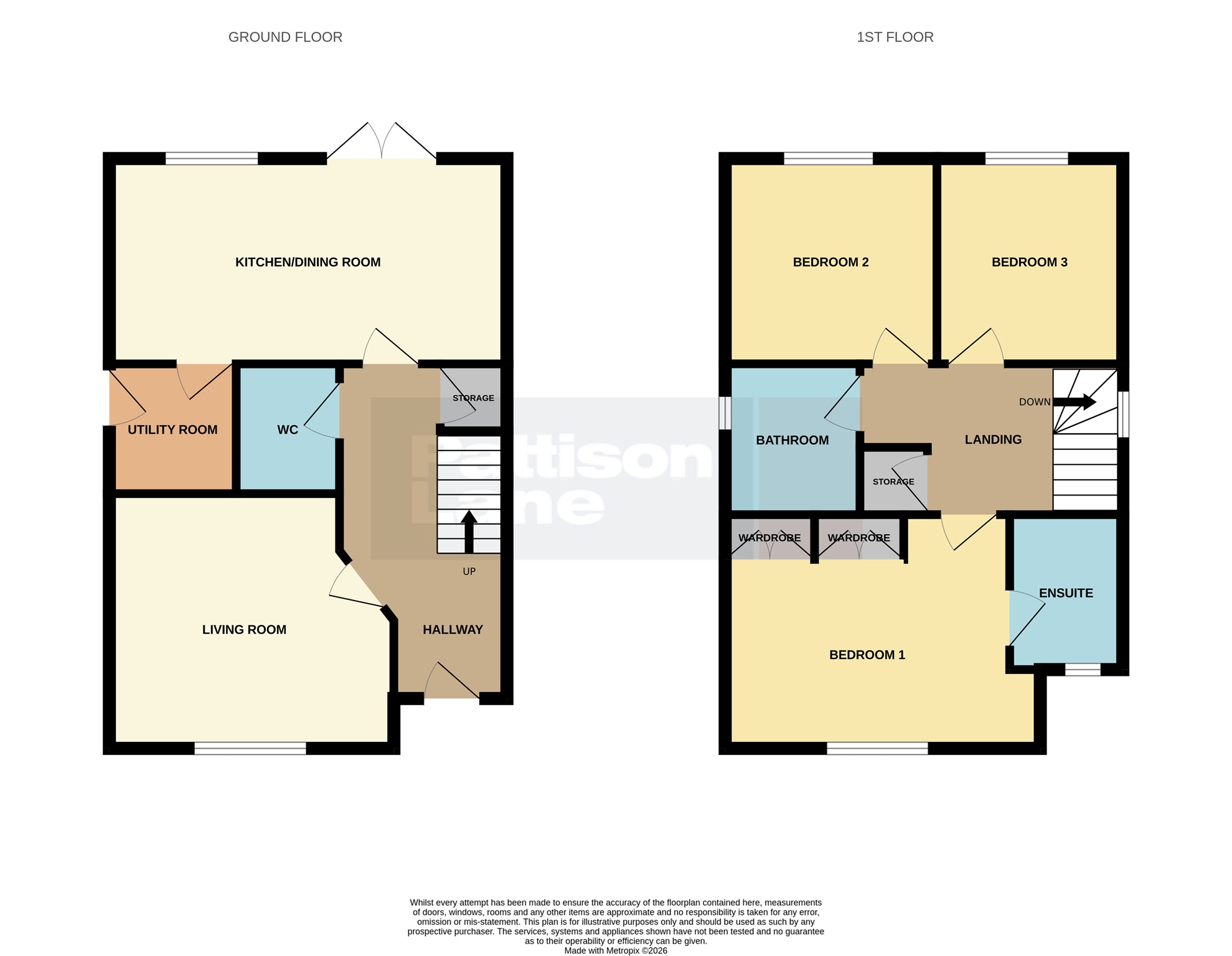 33, Goldcrest Way, Kettering floorplan
