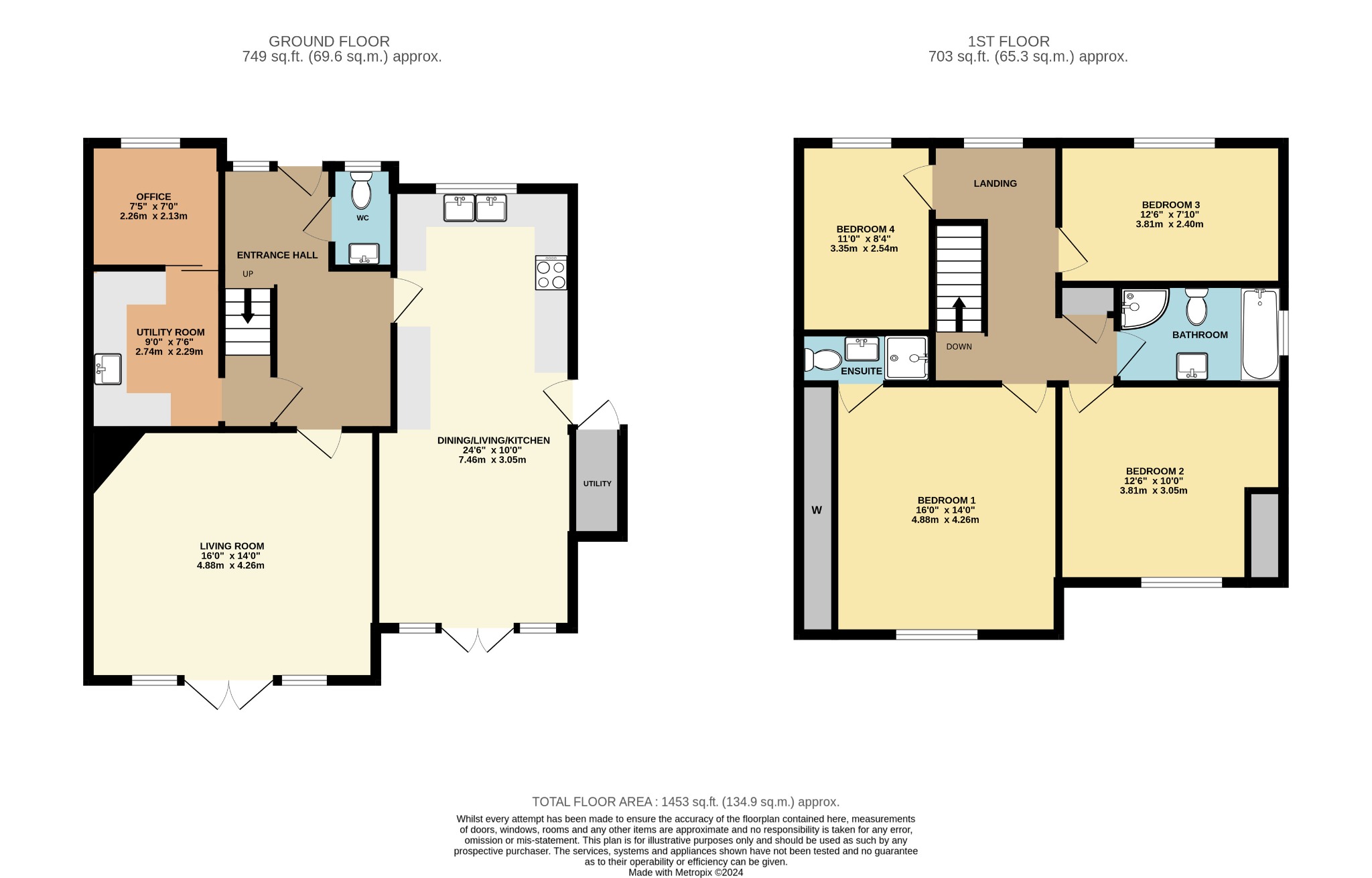 The Haven, 45 Church Lane, Driffield floorplan