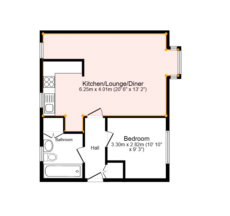 24, Ashmere Close, Reading floorplan