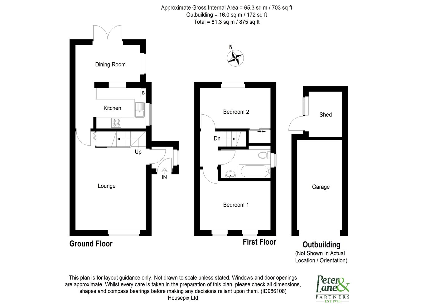 1, Pages Way, Huntingdon floorplan