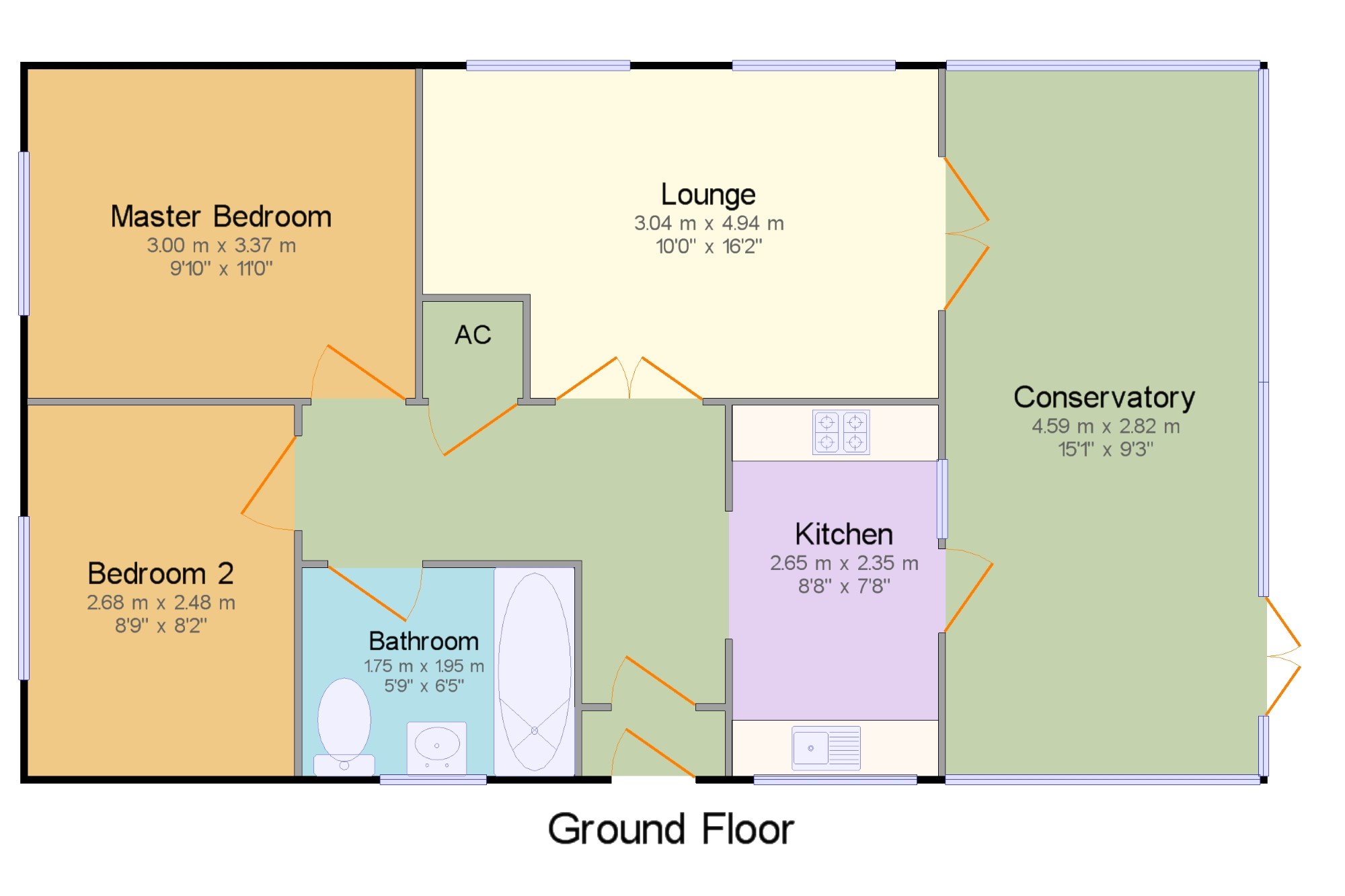 2 Bedrooms Bungalow for sale in Southminster, Essex, . CM0