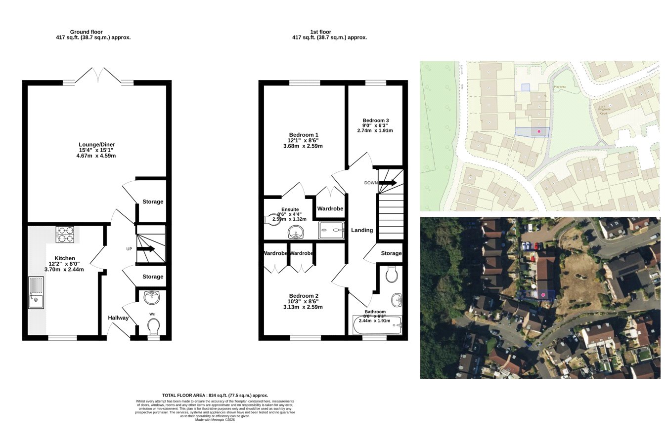 22, Greenhurst Drive, West Sussex floorplan