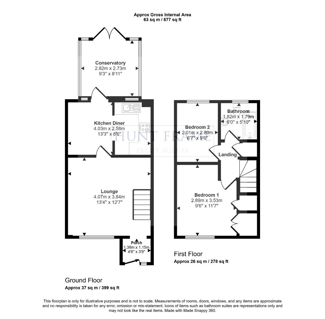 23, Clayton Mill Road, Pevensey floorplan