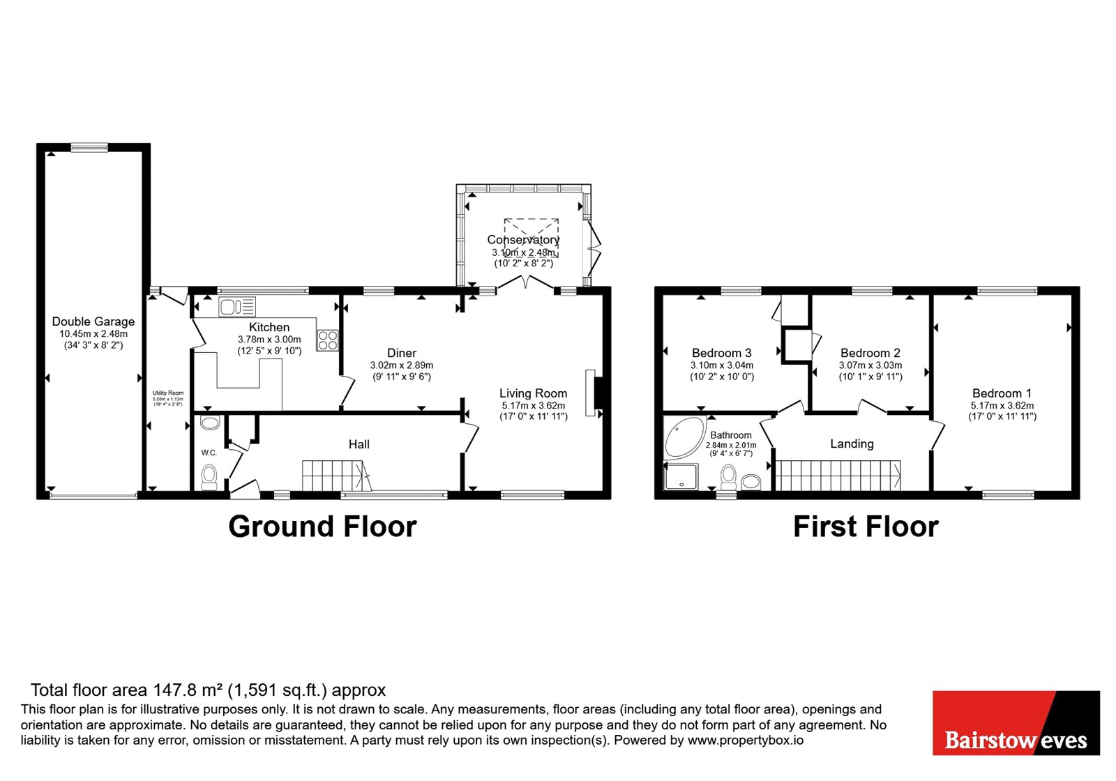 3, Chase House Gardens, Hornchurch floorplan
