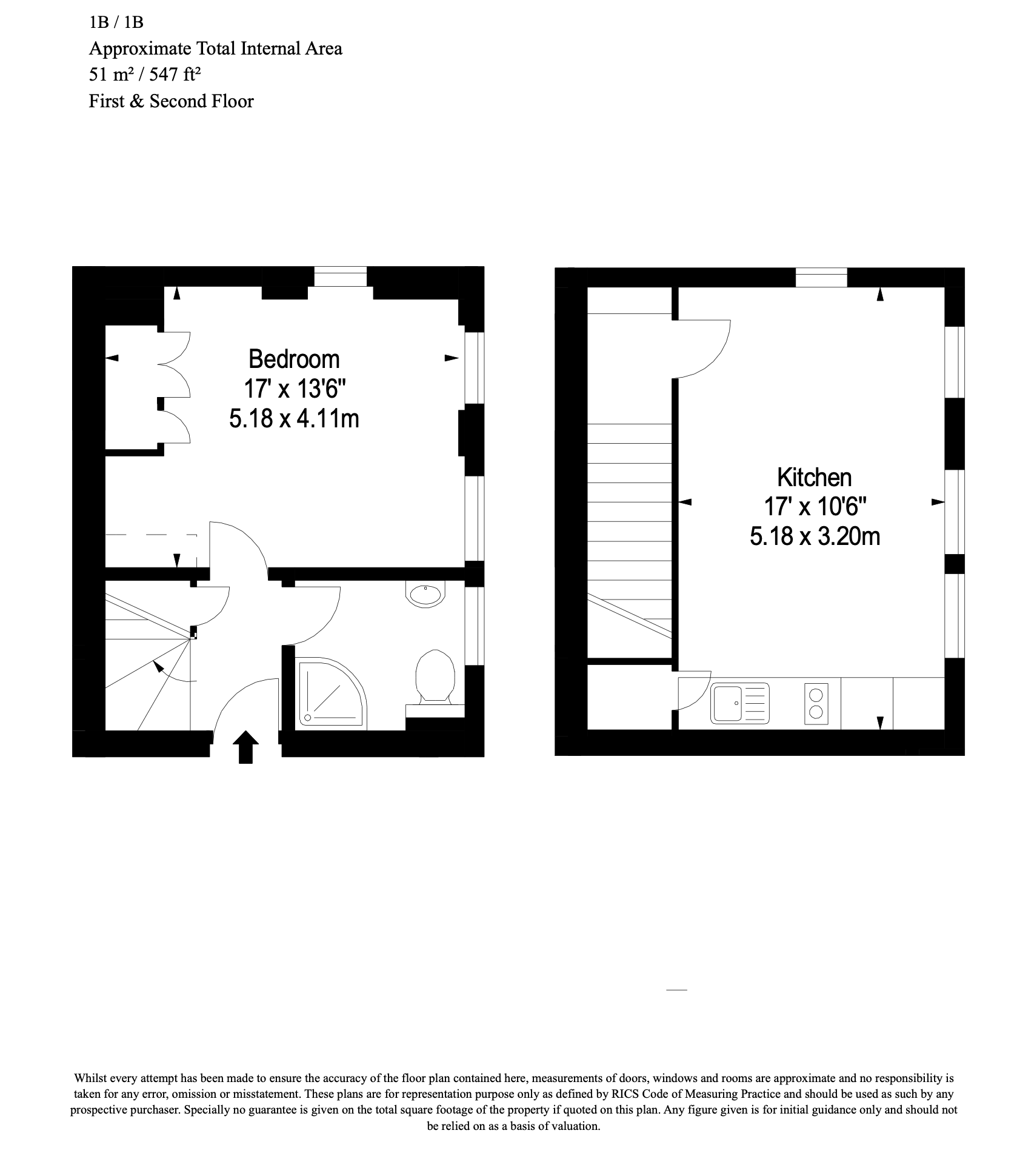 Flat 2, High Road, London, N12 9QD, London floorplan