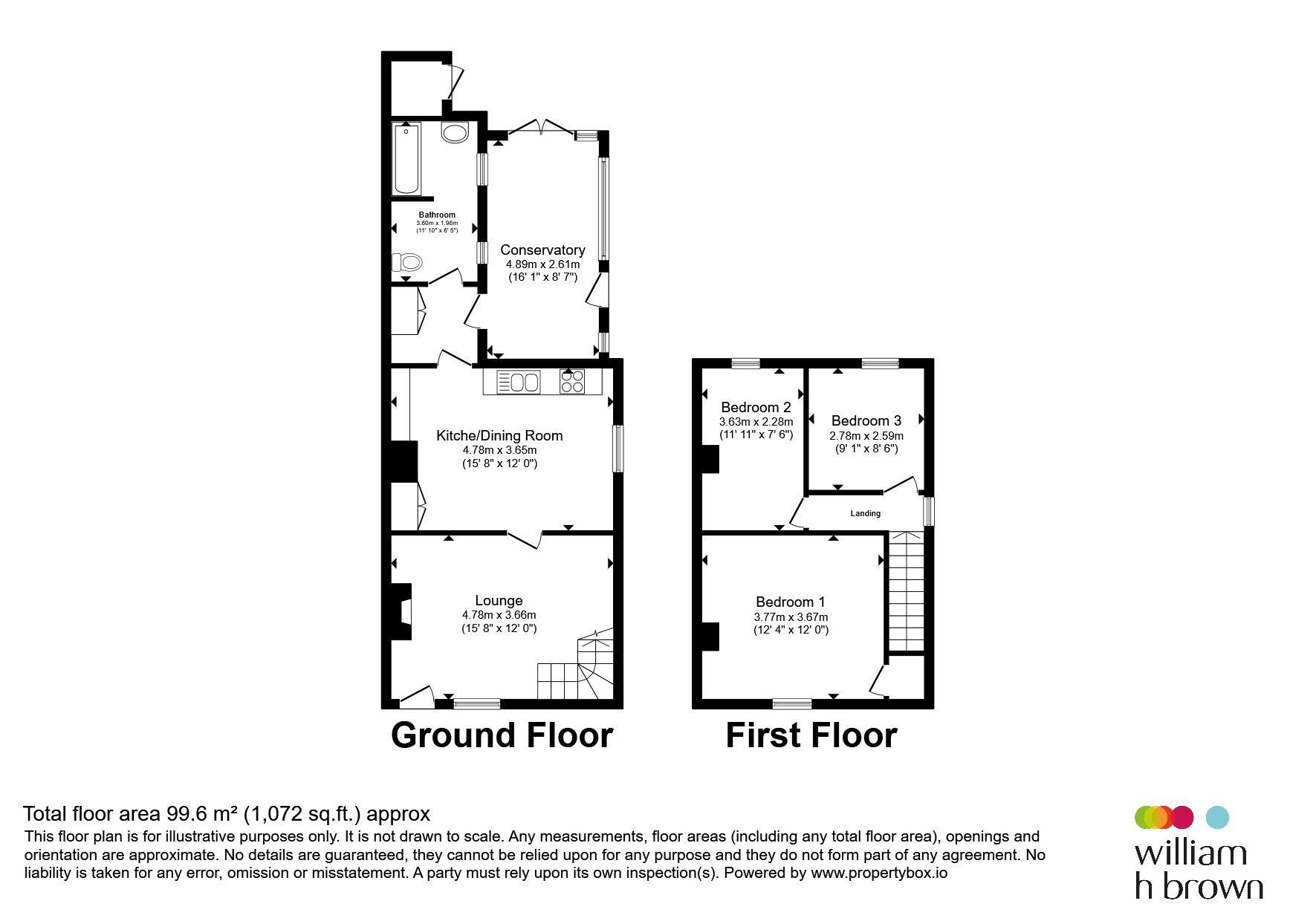 4, Roses Cottages, Broadgate, Spalding floorplan