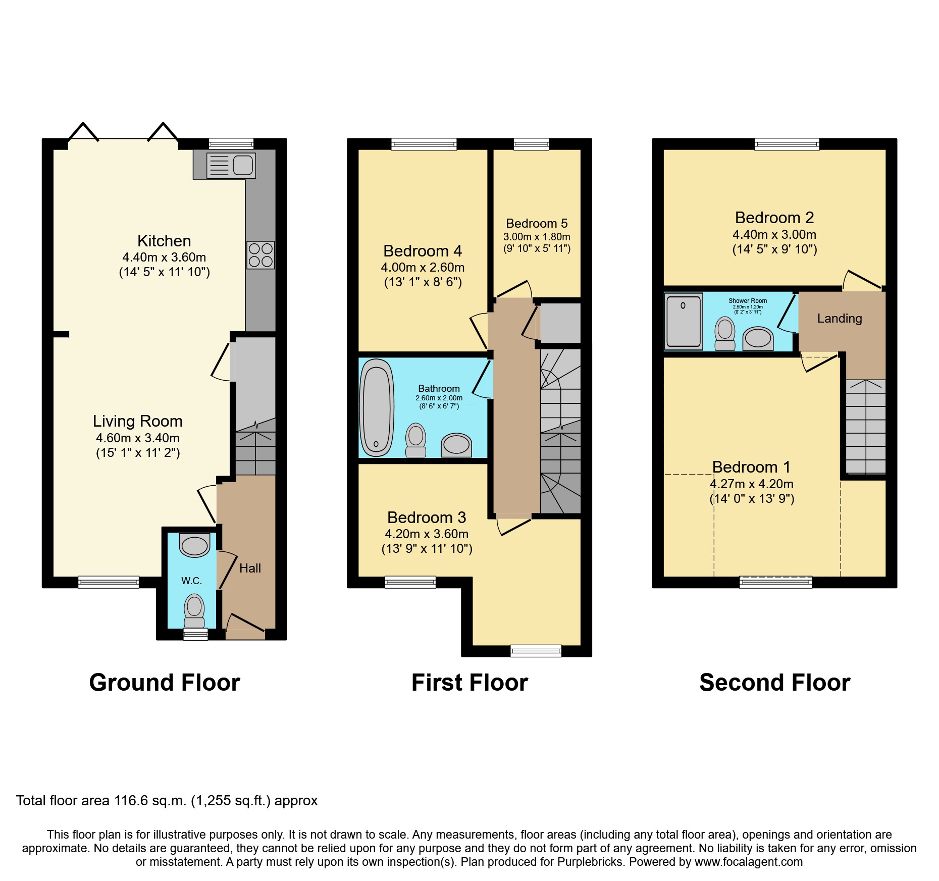 10, Canal View, Ashton-under-Lyne floorplan