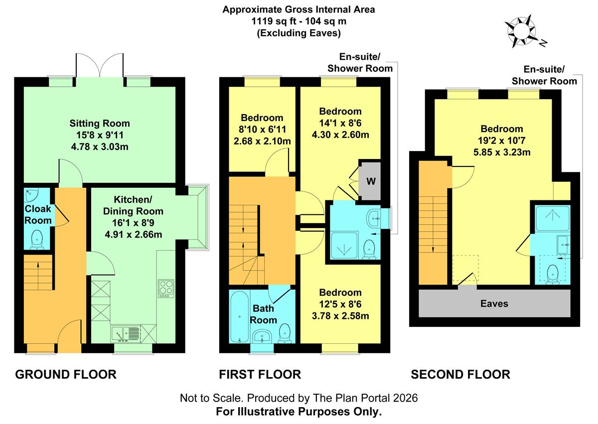 18, Aurum Close, Whitstable floorplan