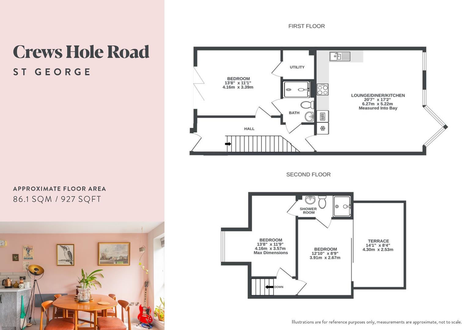 Flat, 8, Crews Hole Road, Bristol floorplan