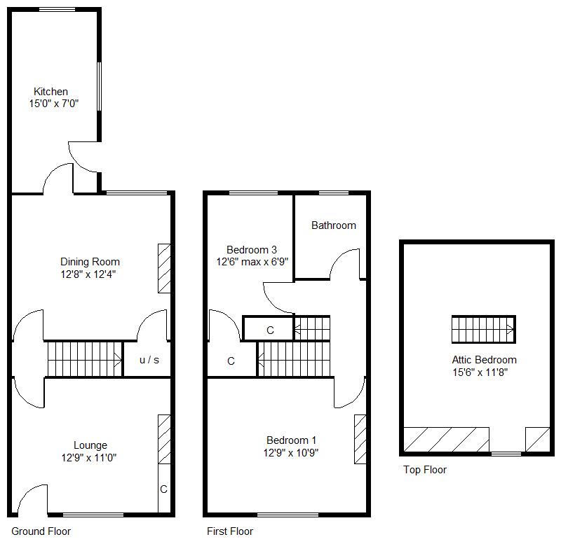 3 Bedrooms Terraced house for sale in Queens Road, Carcroft, Doncaster DN6