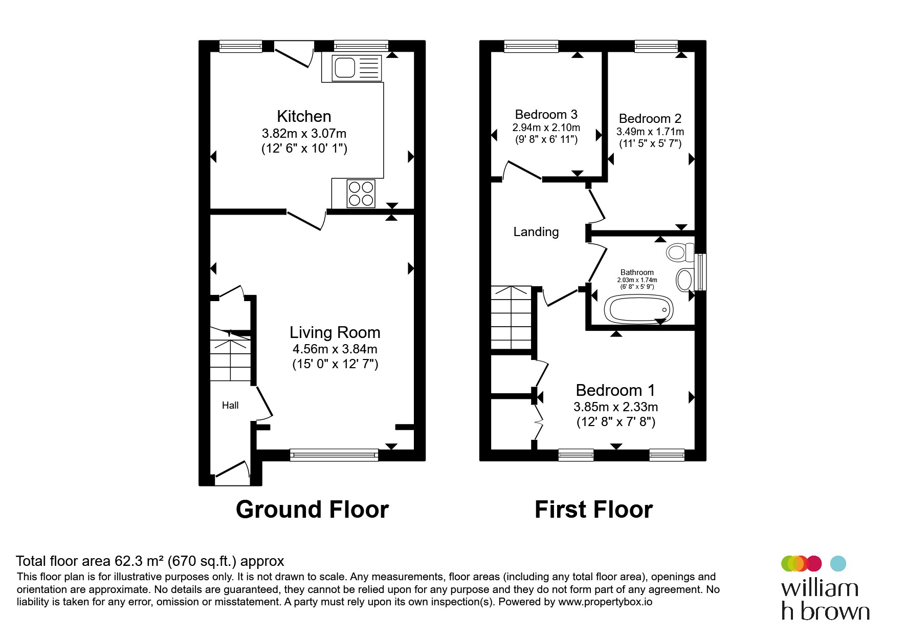 Heath Road, Dewsbury floorplan