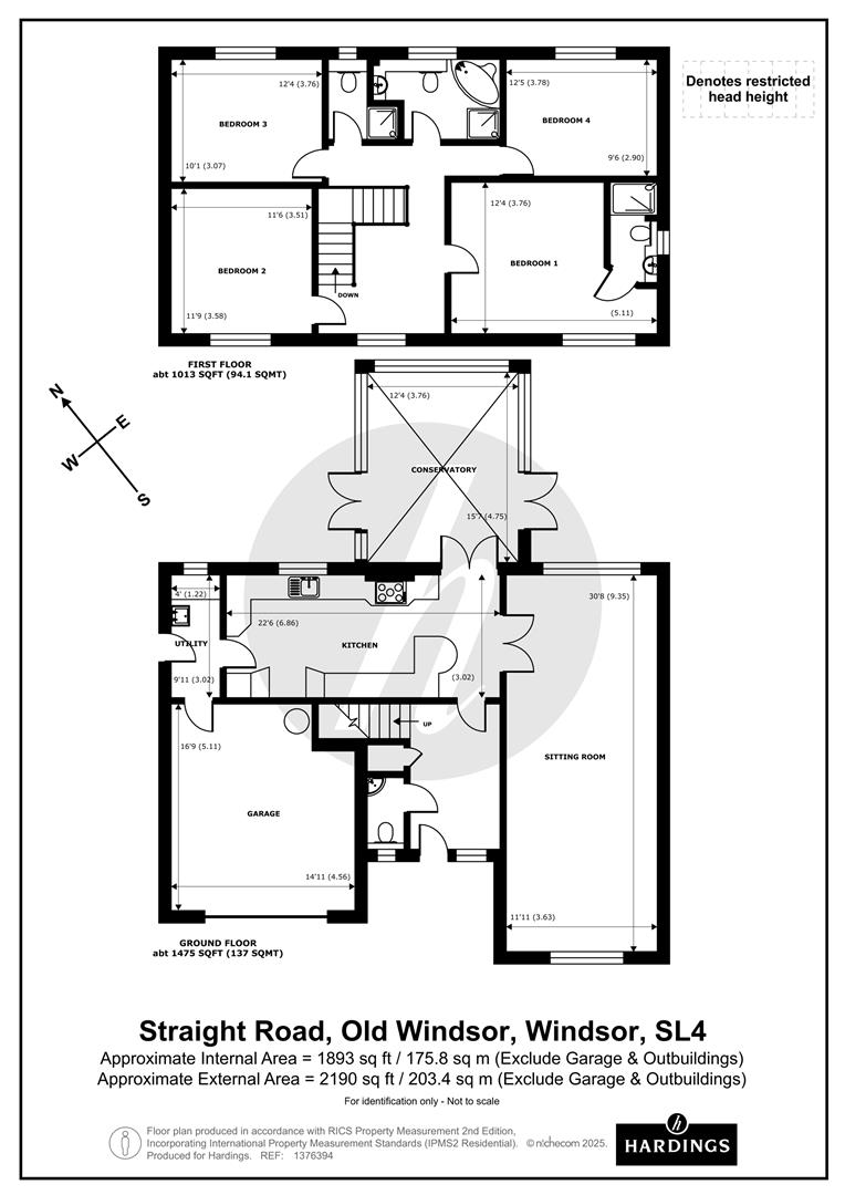 1b, Straight Road, Windsor floorplan