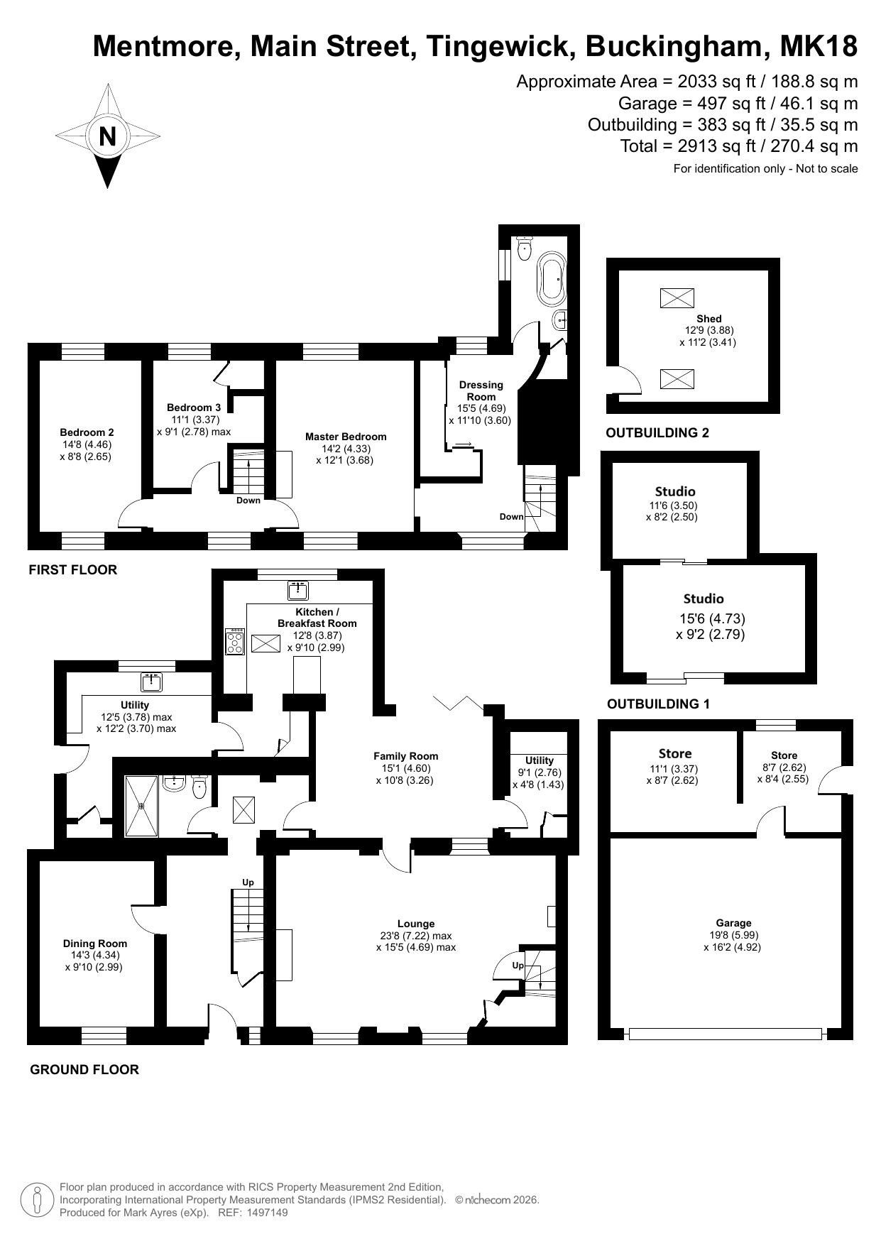 Mentmore, Main Street, Buckingham floorplan