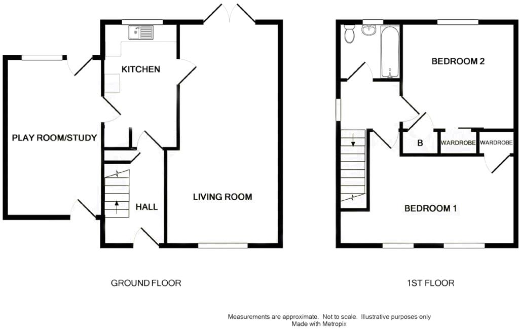 44, Brynglas Drive, Newport floorplan