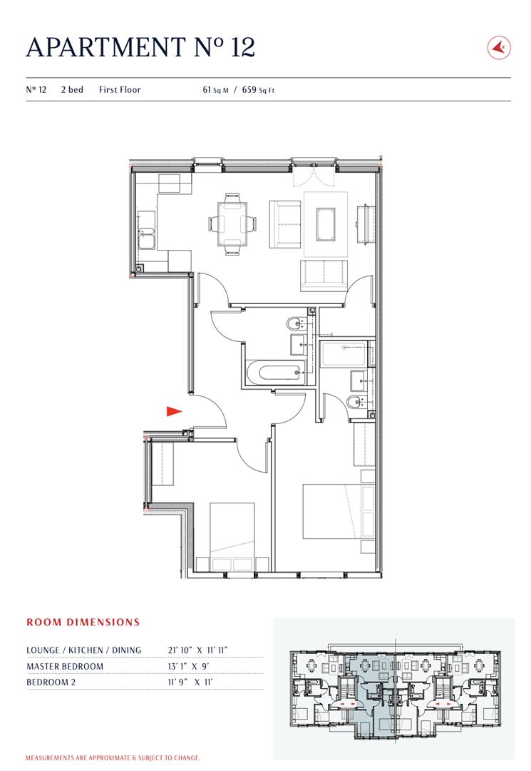 Plot 12, Saltmarsh Place, Tollesbury floorplan