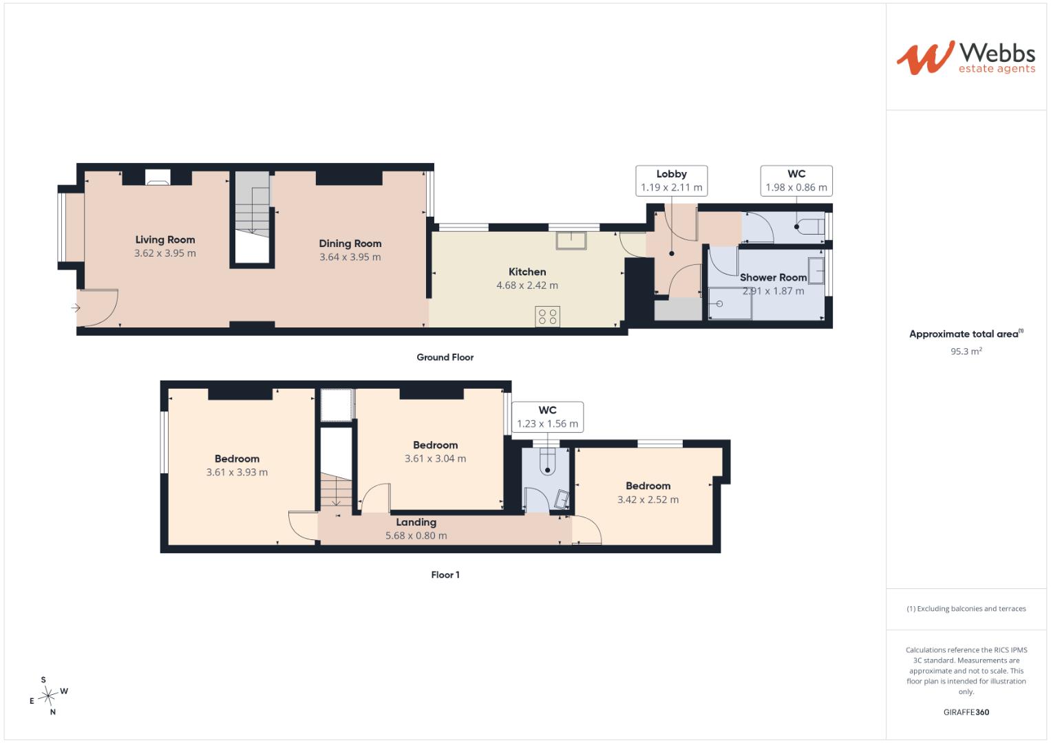 26, Beechtree Road, Walsall floorplan