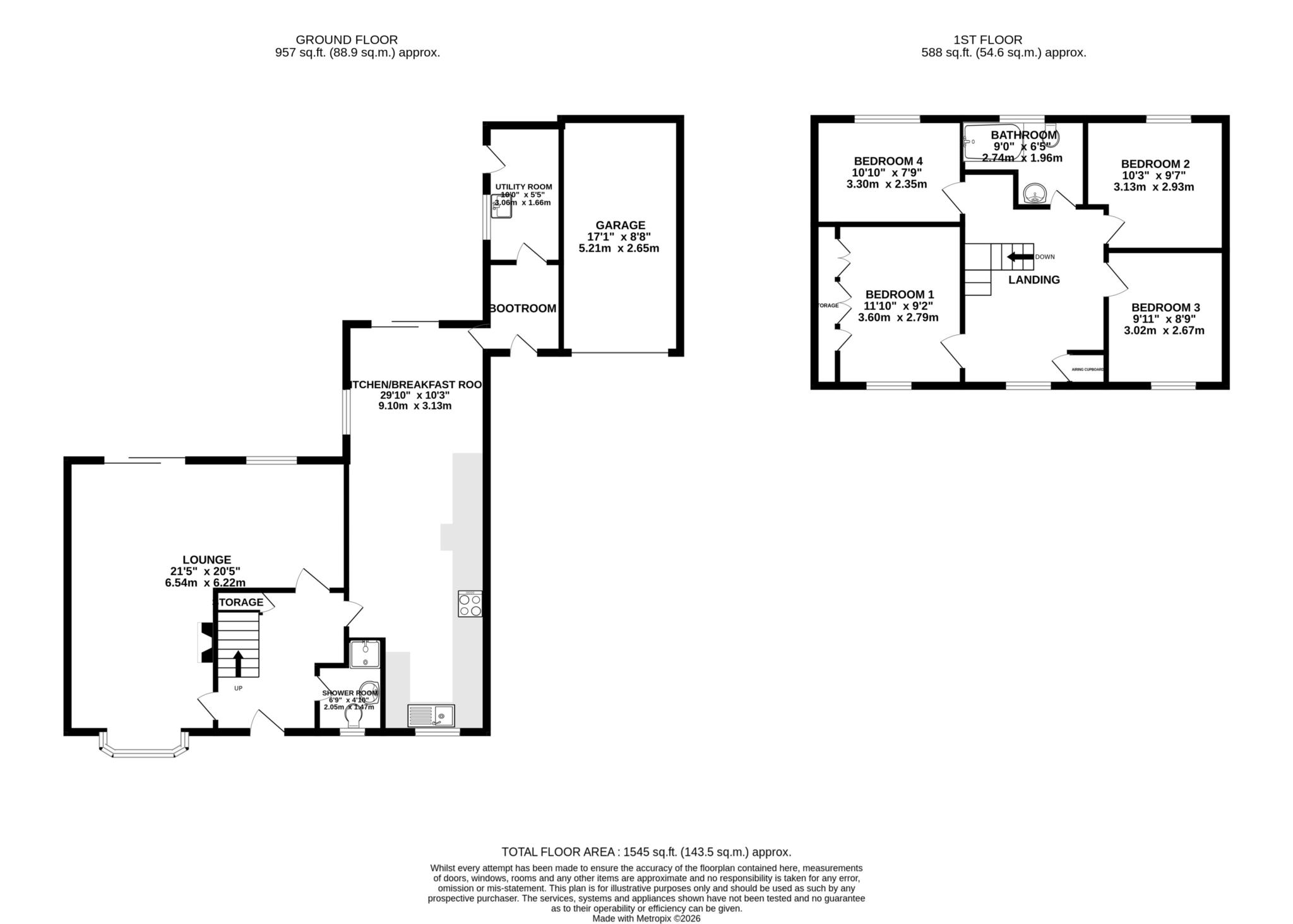 Daymer, Church Road, Norwich floorplan