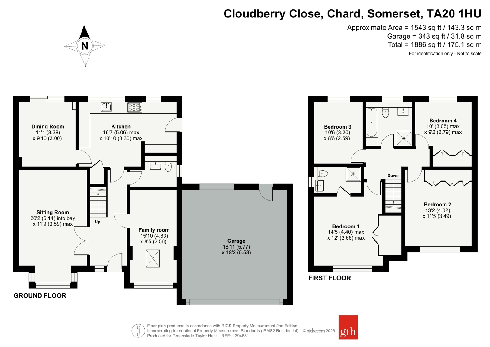 2, Cloudberry Close, Somerset floorplan