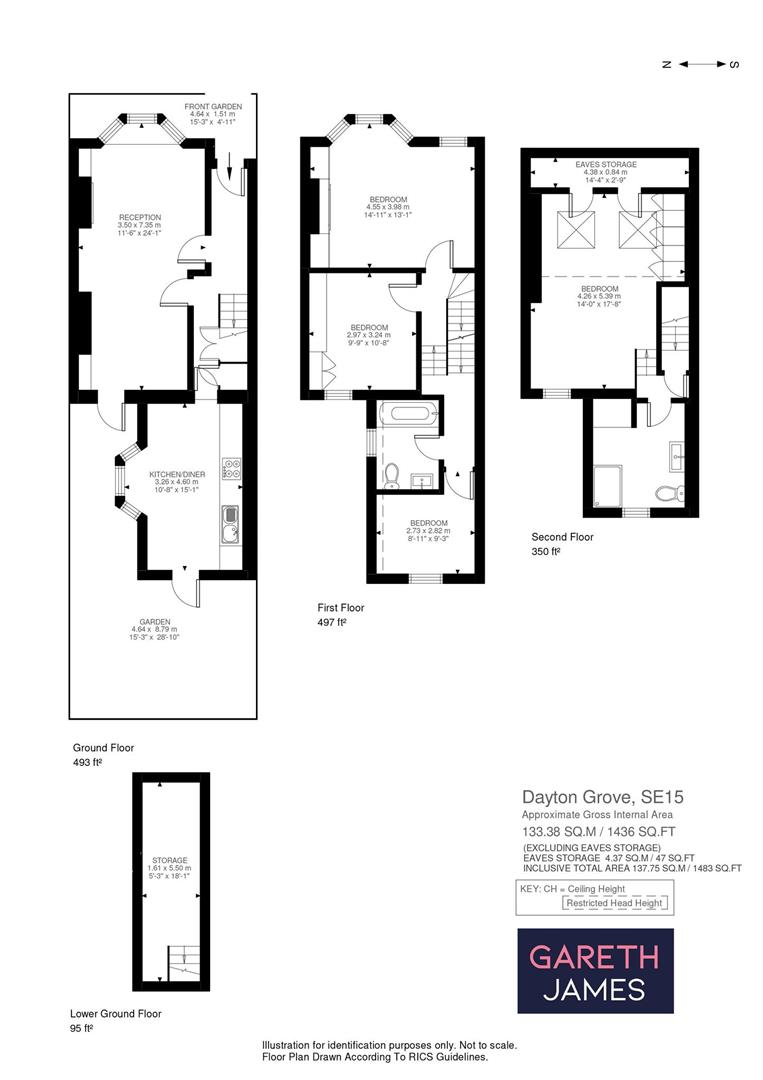 9, Dayton Grove, London floorplan