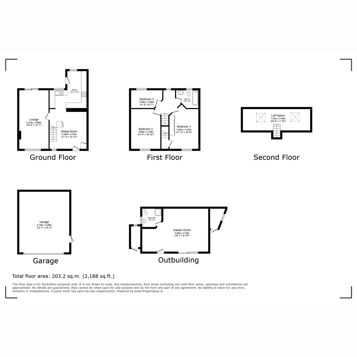 72, Maes Hyfryd, Beaumaris floorplan