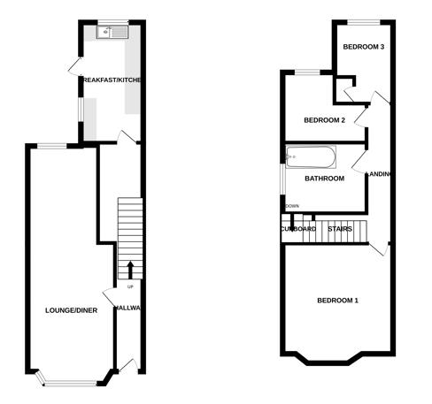 43, Wilberforce Road, Leicester floorplan