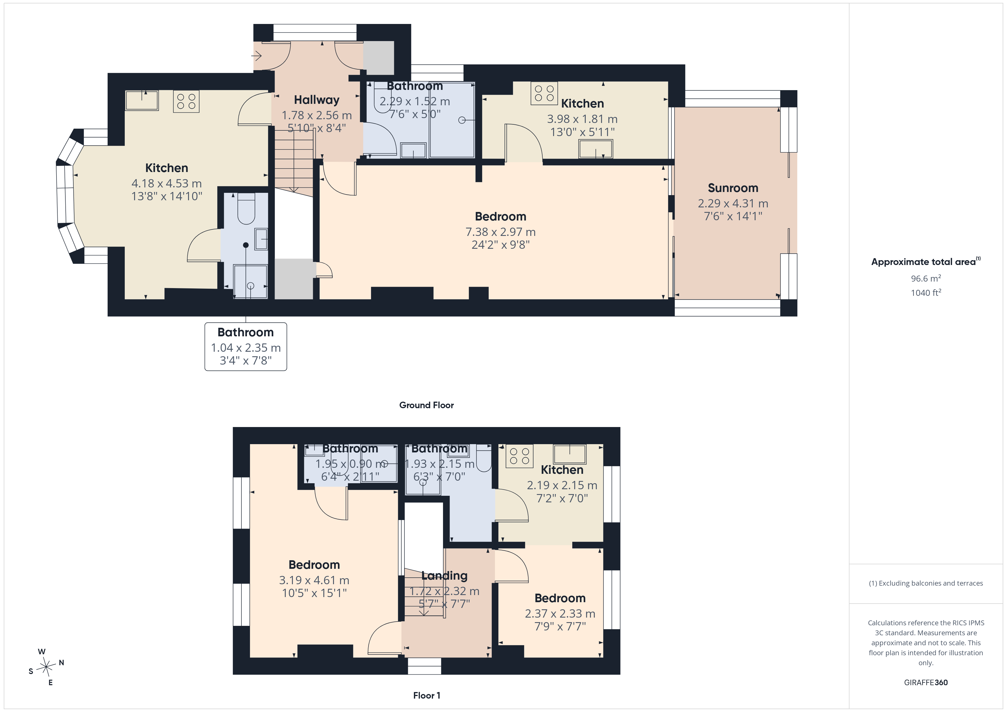 301, Feltham Hill Road, Surrey floorplan