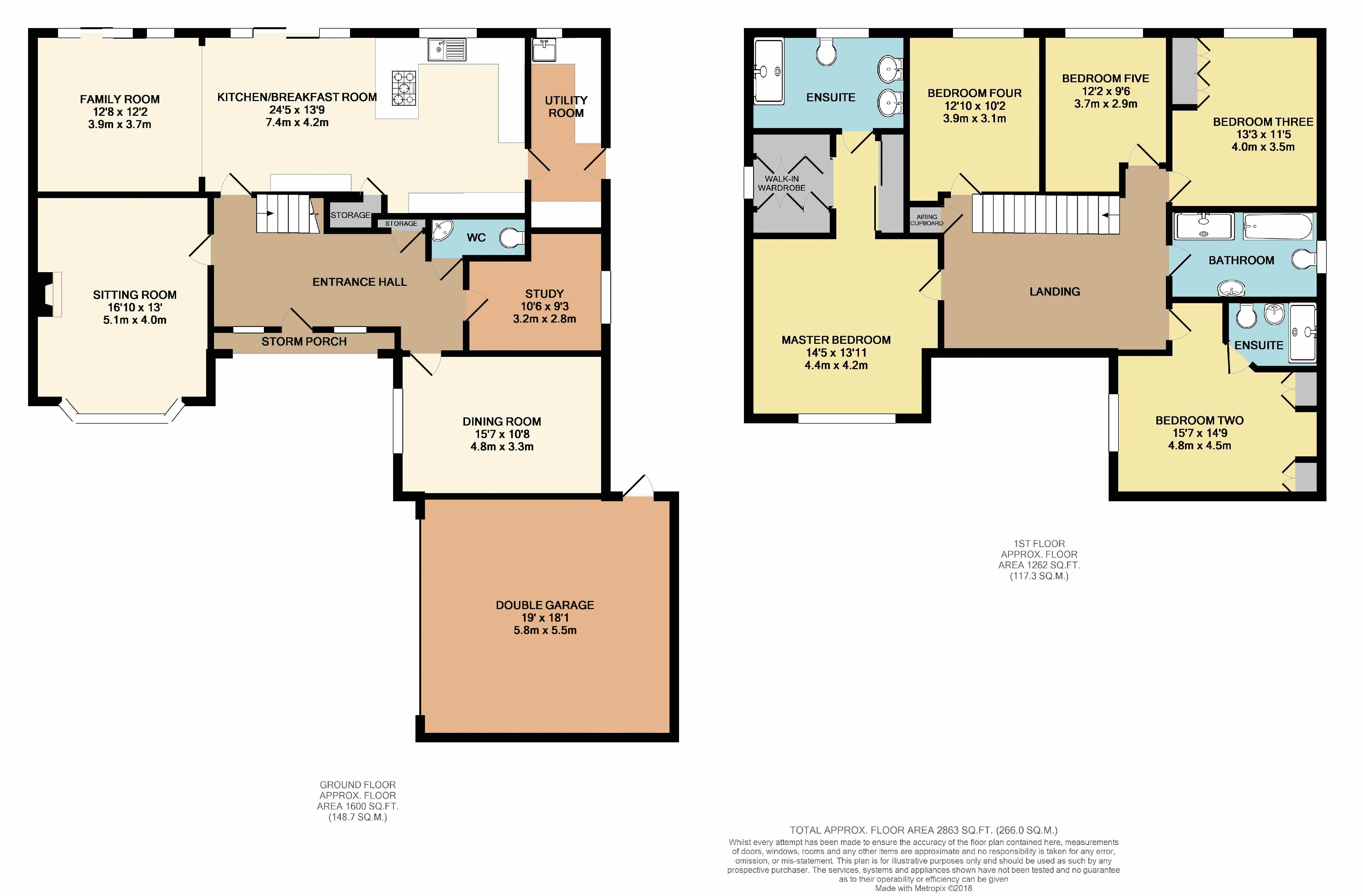 5 Bedrooms Detached house for sale in Lodge Park Drive, Evesham WR11