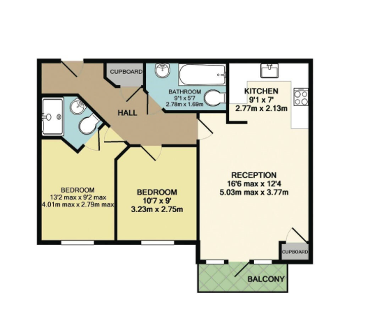 Lockwood Court, Borehamwood floorplan