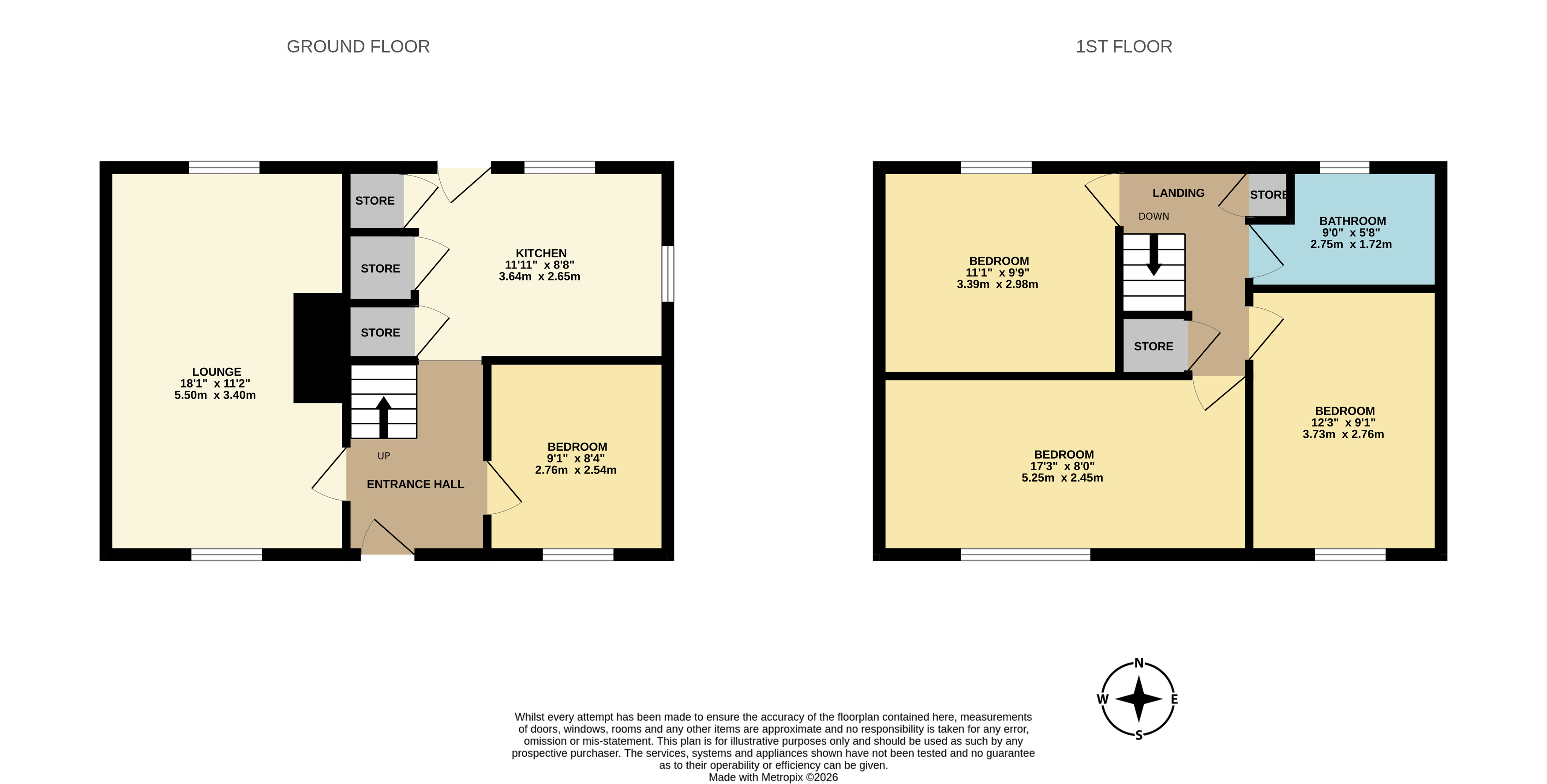 2, Ivy Grove, Leven floorplan