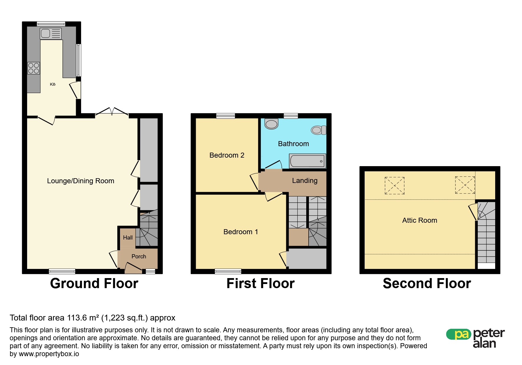 12, Meyler Street, Porth floorplan