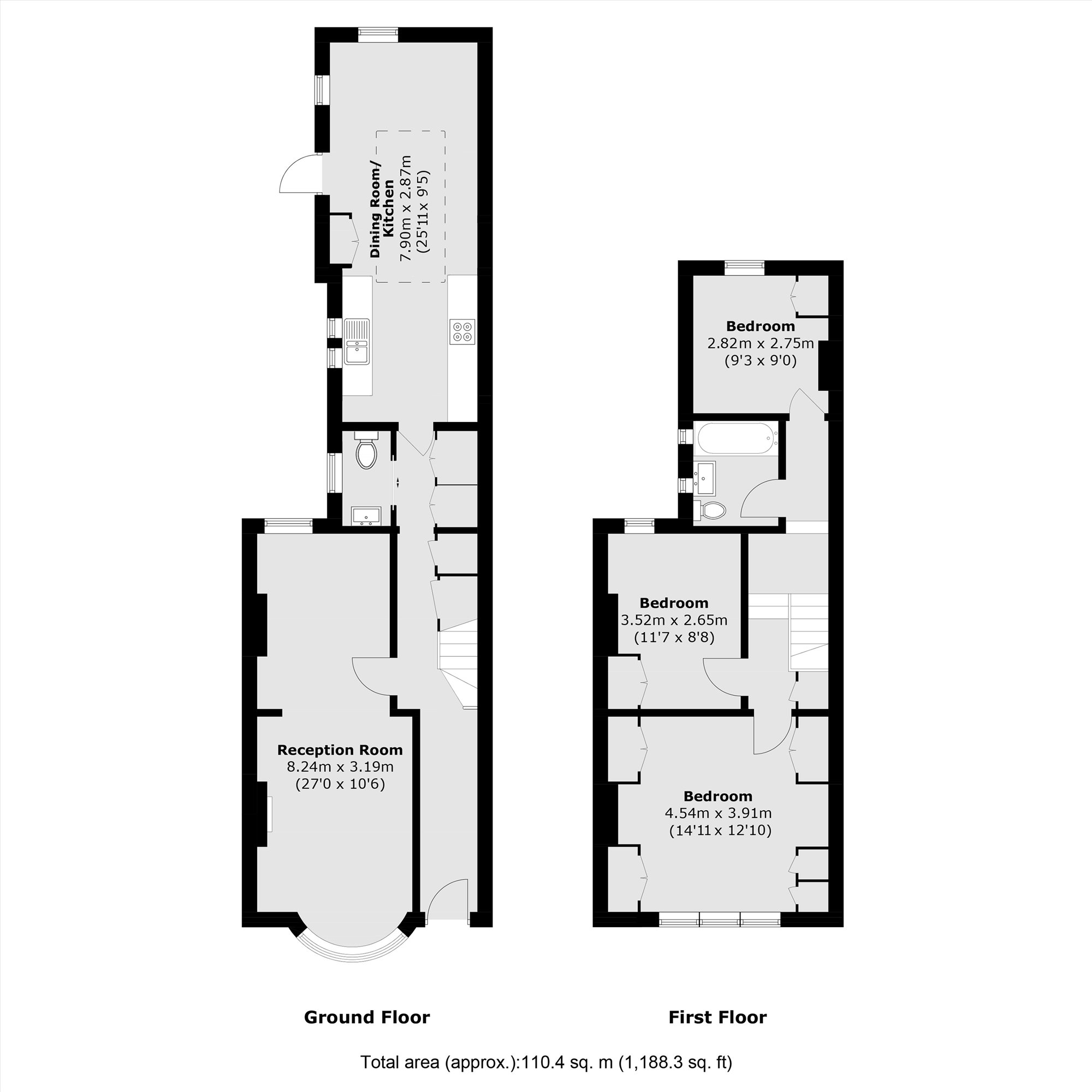 3, Heron Road, St Margarets floorplan