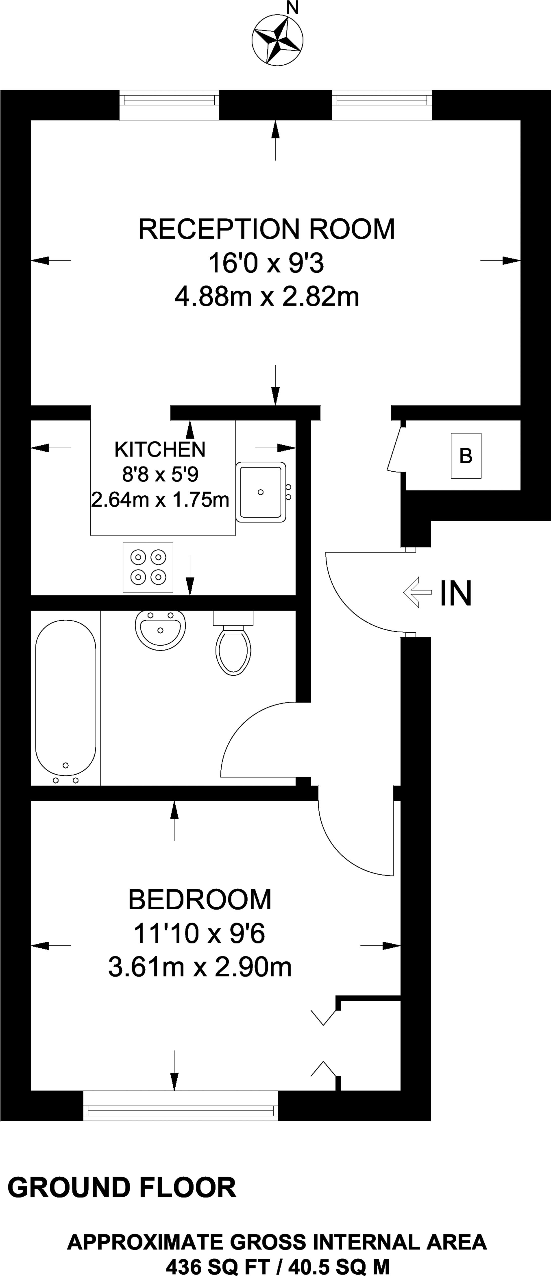 1 Bedrooms Flat to rent in Vicars Bridge Close, Alperton HA0