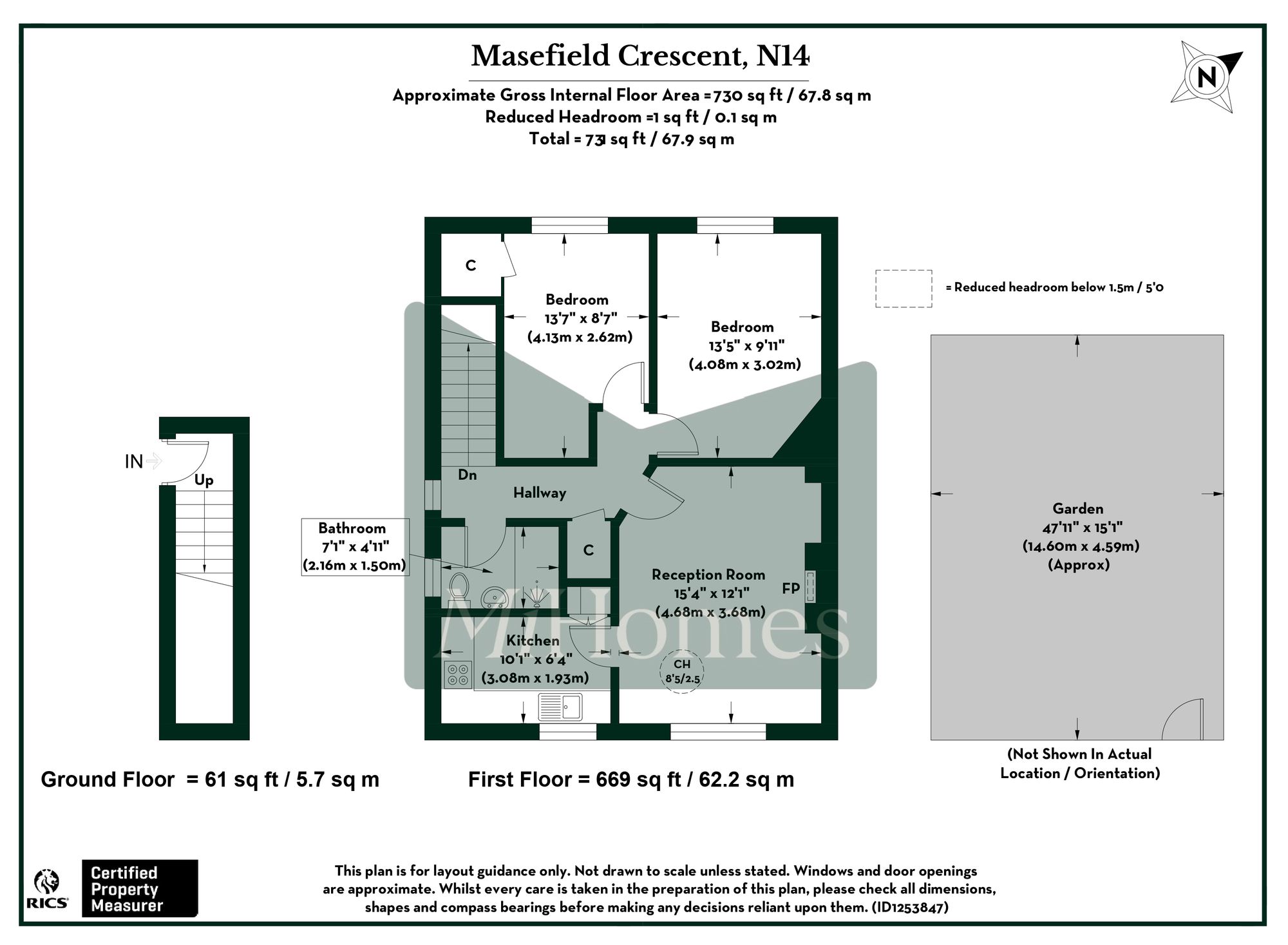 10 Masefield Crescent, London floorplan