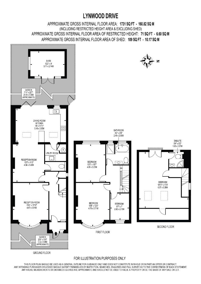Lynwood Drive, Worcester Park floorplan