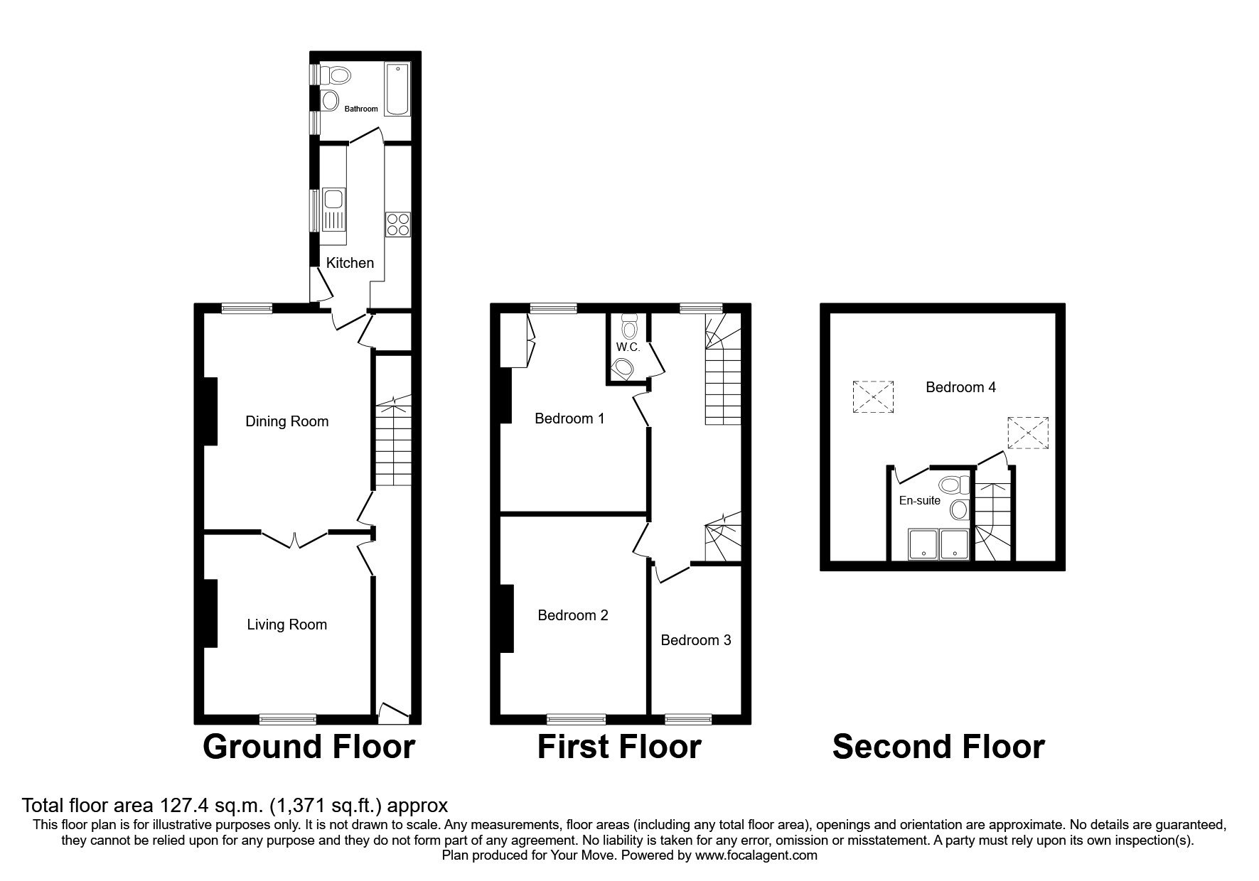 Herbert Street, Carlisle, Cumbria CA1, 3 bedroom terraced house for