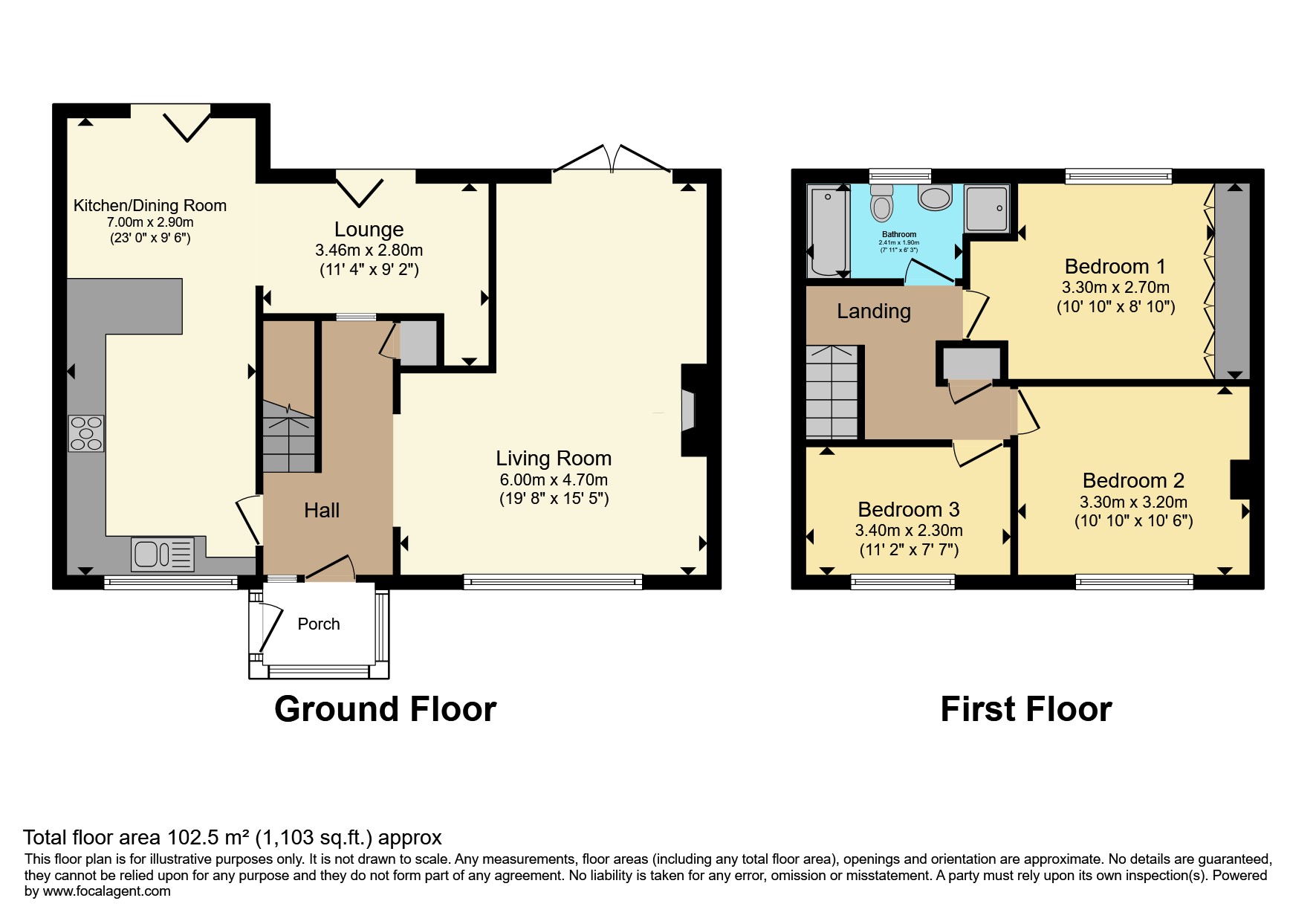 4, Croydon Close, Newport floorplan