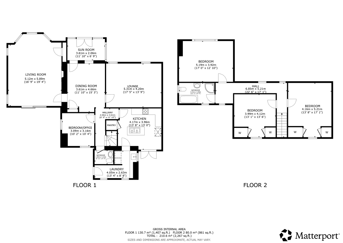 12, Cotton Street, Balfron floorplan