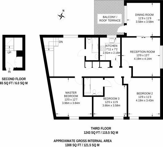27, Primrose Place, Isleworth floorplan