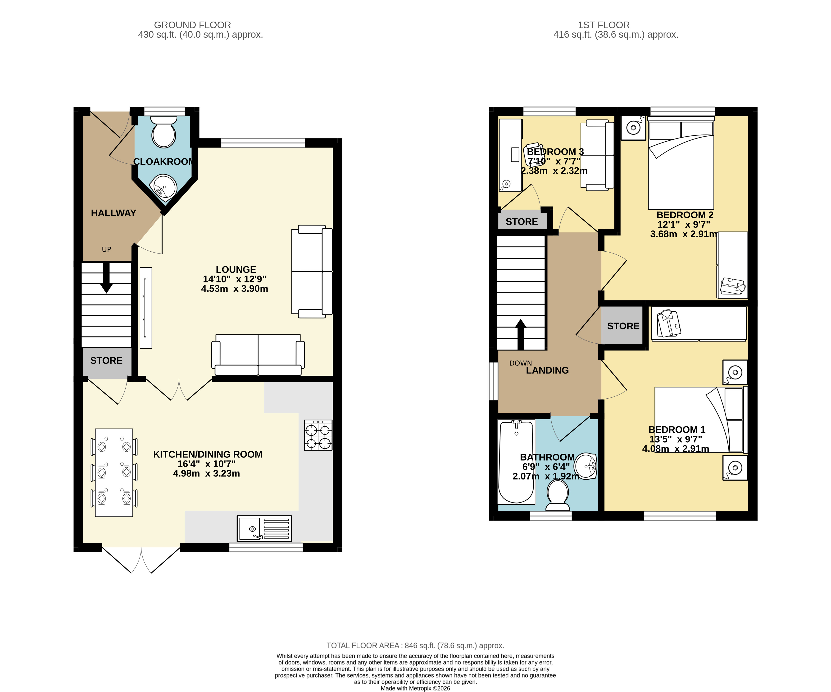 5, Dalwhinnie Gardens, Kilmarnock floorplan