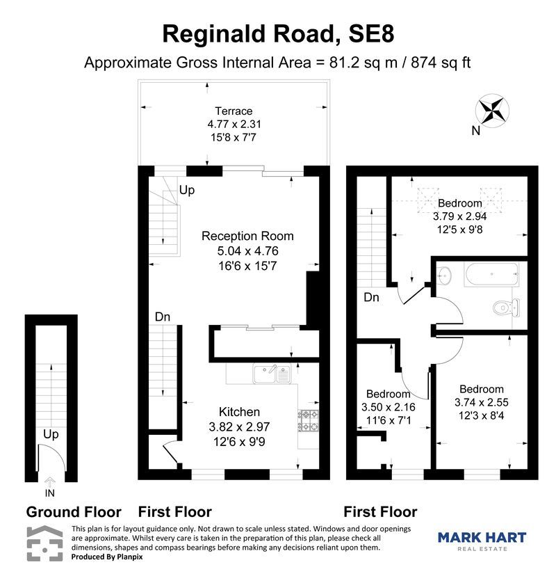 19, Reginald Road, London floorplan