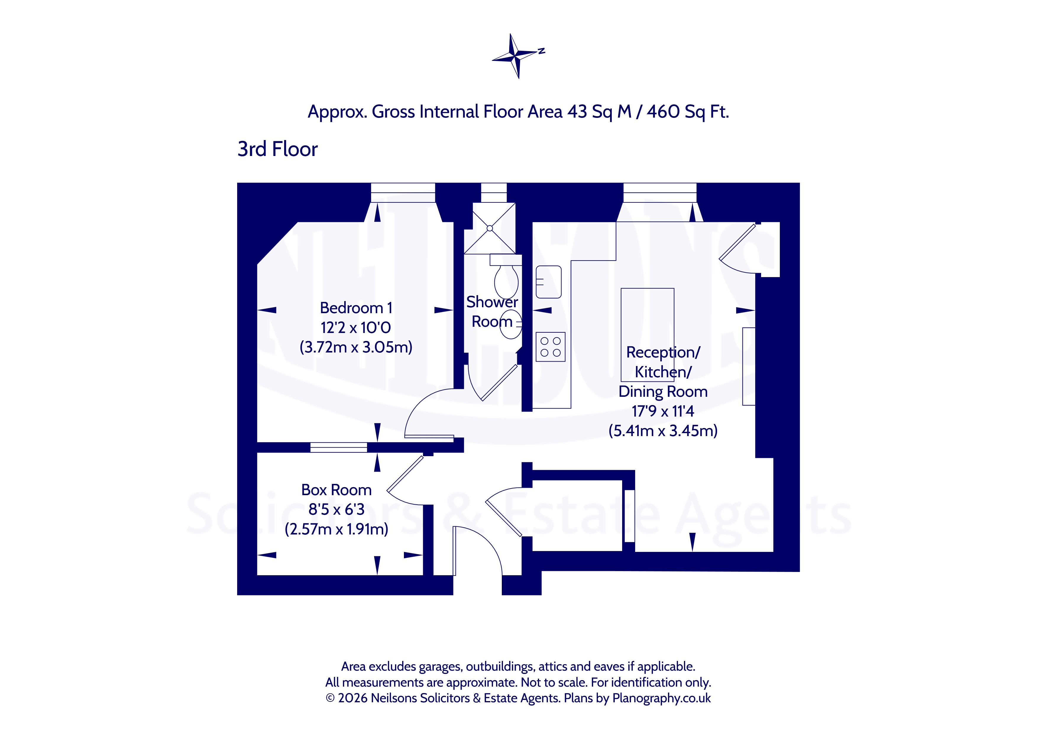 5/15, Wheatfield Road, Edinburgh floorplan