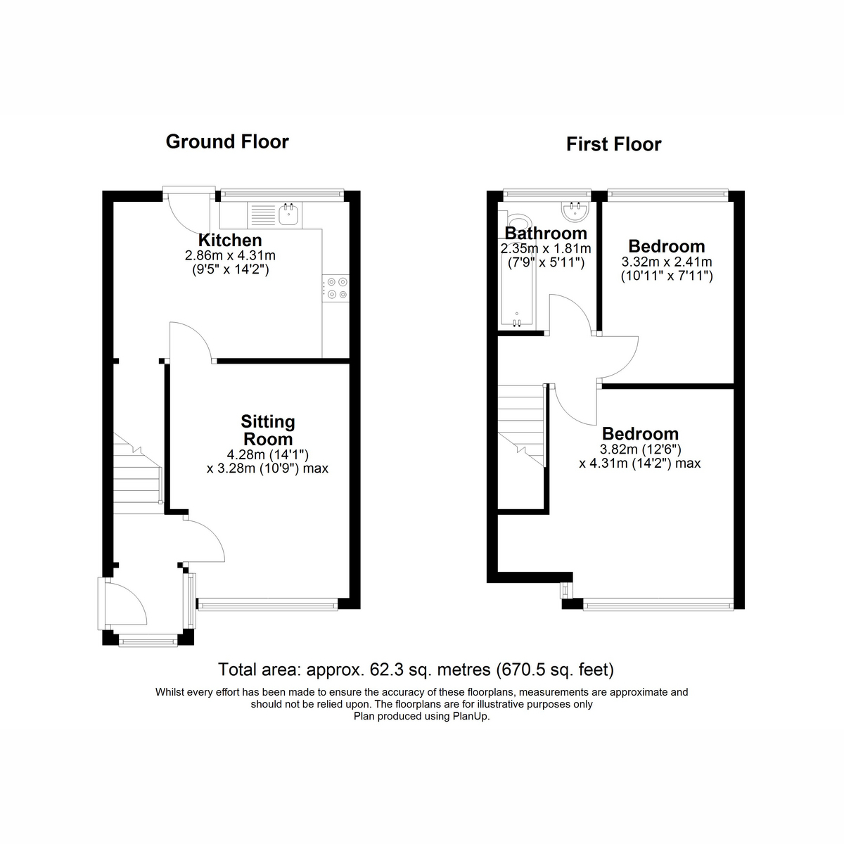 35, Windy Arbour Close, Prescot floorplan