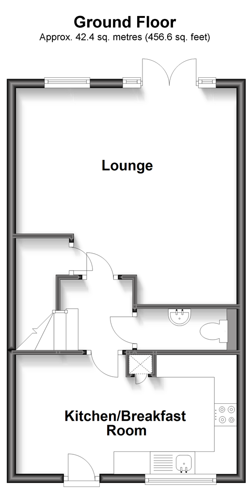 Smiths Close, Brenzett, Romney Marsh, Kent TN29, 3 bedroom terraced